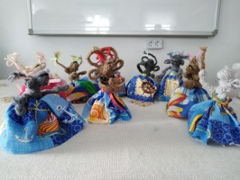 Мастер-класс по созданию куклы «Козы» в творческом центре «Праздники детства» 